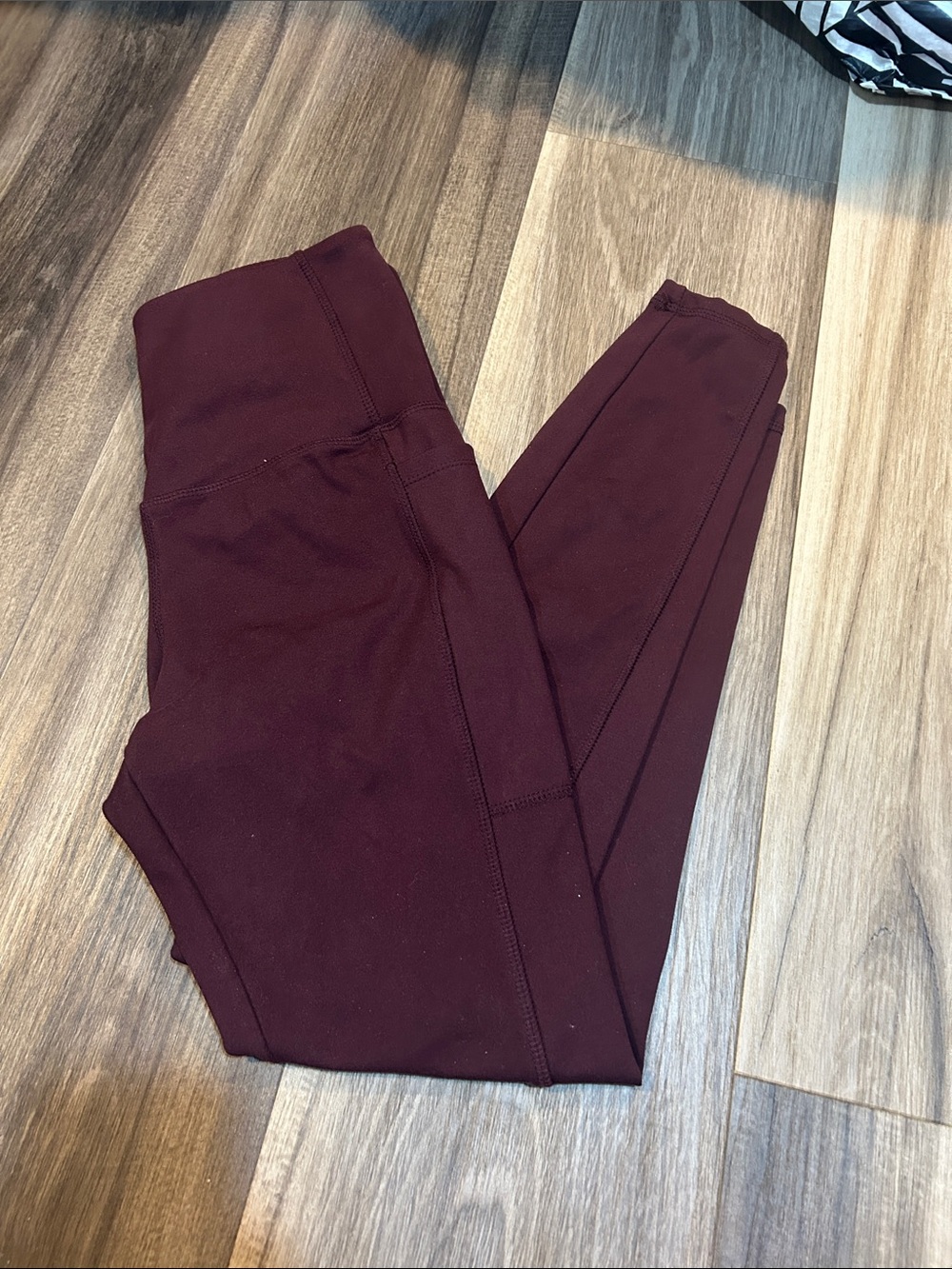 Danskin High-Waist Burgundy Leggings